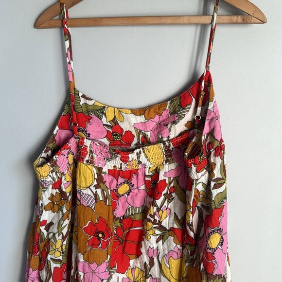 SHOW ME YOUR MUMU  OASIS FLORAL PRINT MINI DRESS LARGE - Picture 6 of 16